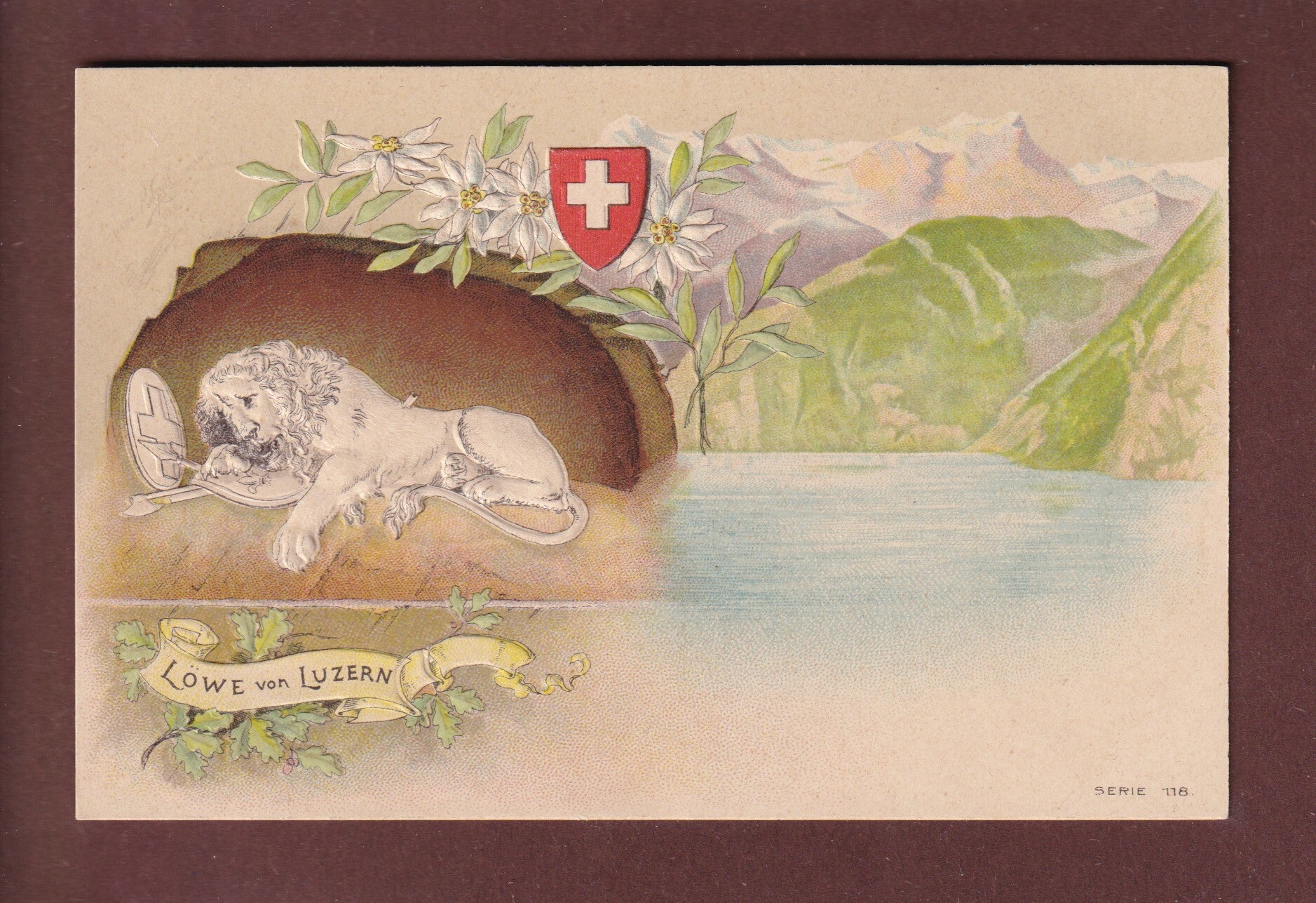 Löwe von LUZERN - Präge