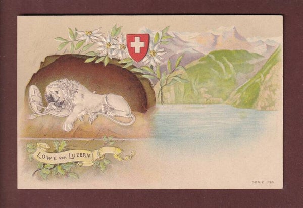 Löwe von LUZERN - Präge