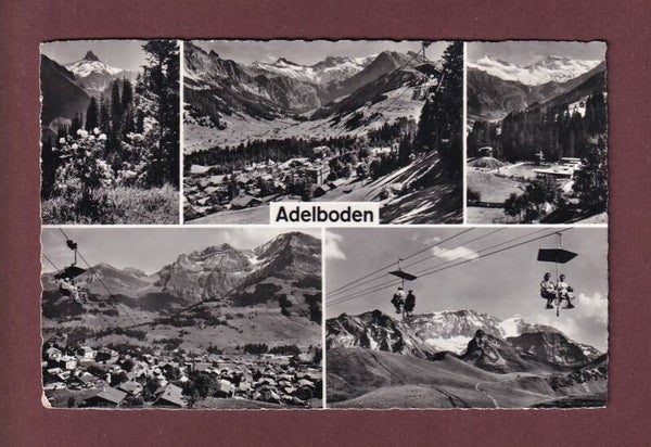 ADELBODEN - 5 Bilder - 1965