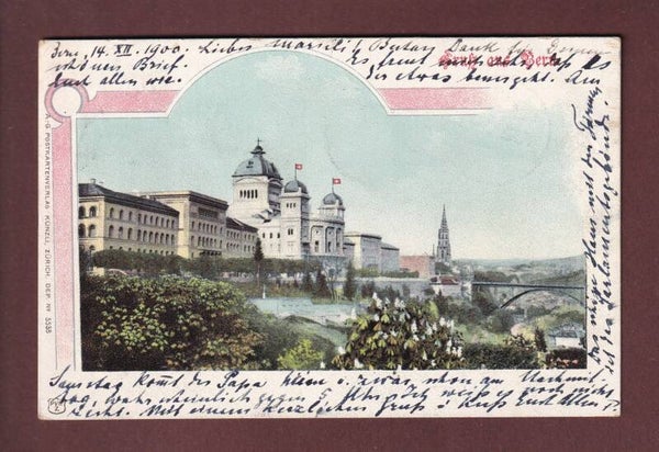 Gruss aus BERN - 1900 Litho Künzli