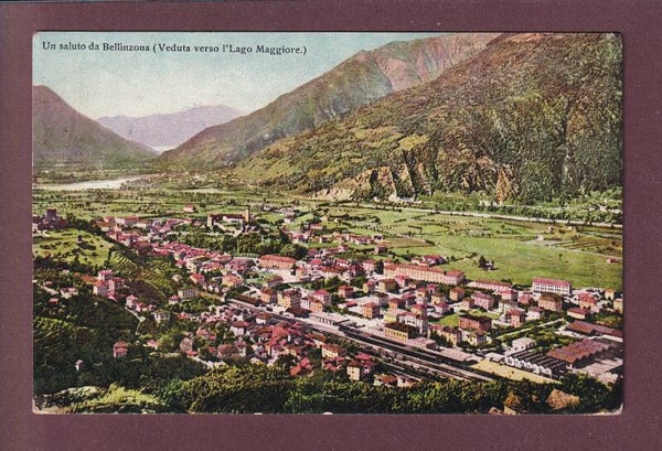BELLINZONA - Stazione - 1916 - Feldpost