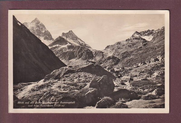 SUSTEN-PASSHÖHE - Sustenspitzli - 1935