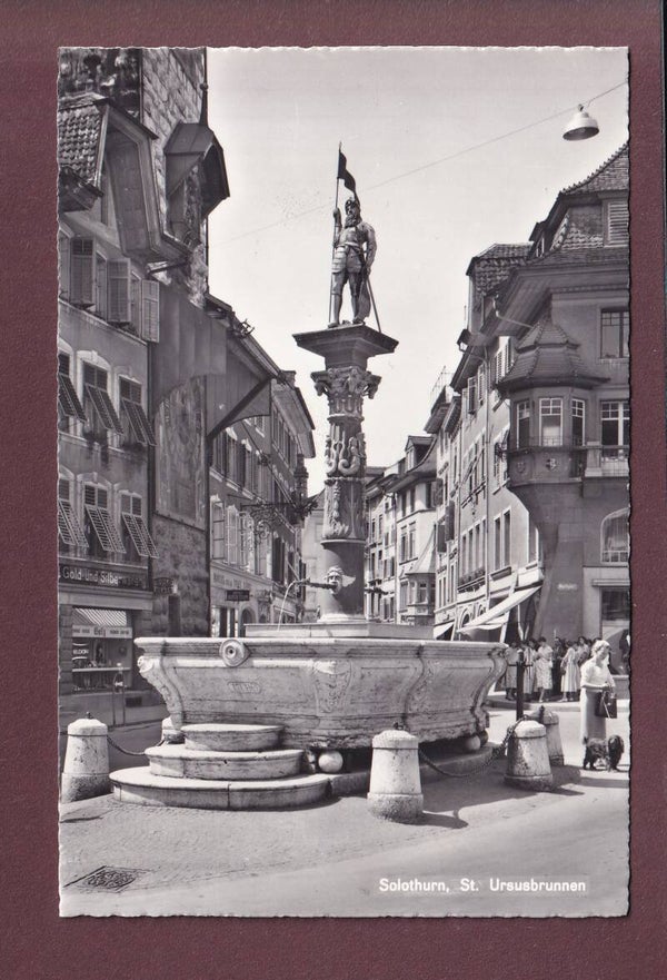 SOLOTHURN - St. Ursusbrunnen - 1967