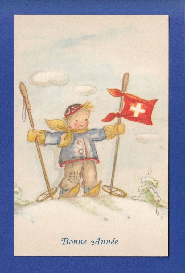 NOUVEL AN - Enfant - par H. Gyger