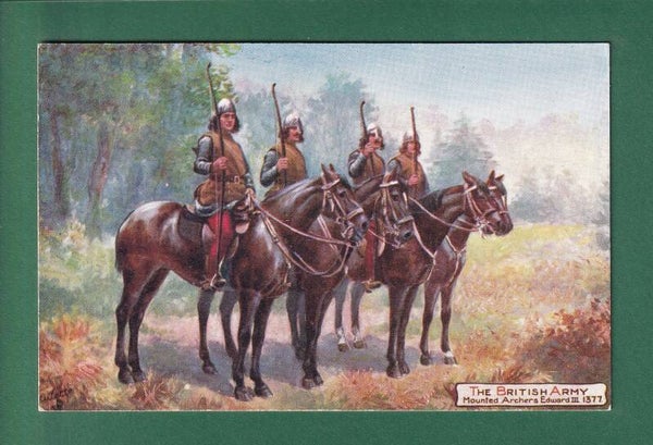 BRITISH ARMY - Mounted Archers Edward III