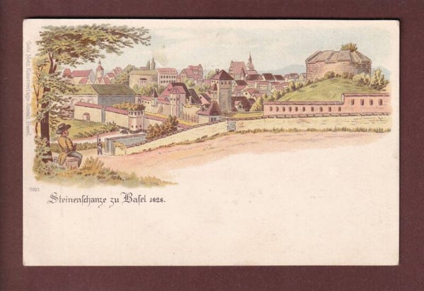 Steinenschanze zu BASEL  1828