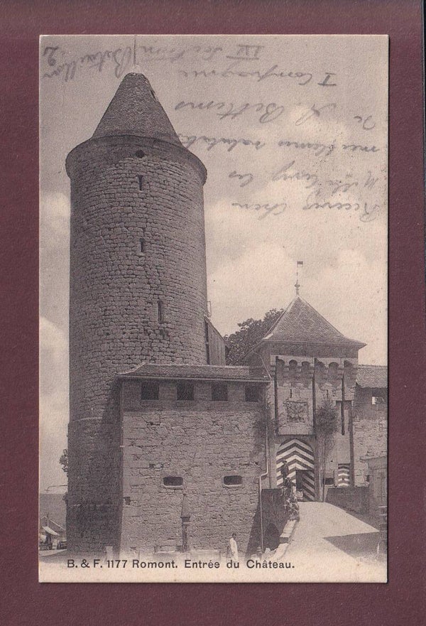 ROMONT - Entrée du Château - Feldpost