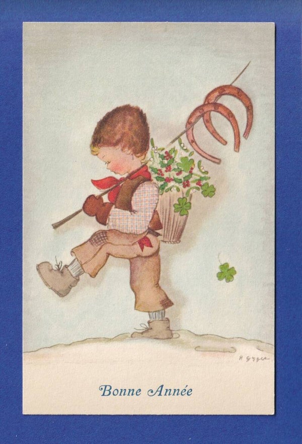 NOUVEL AN - Enfant - par H. Gyger