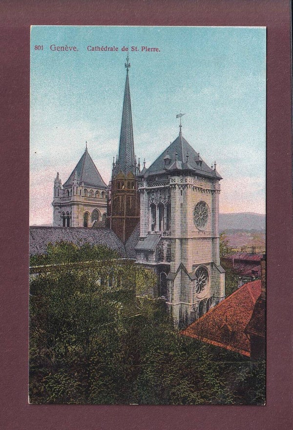 GENEVE - Cathédrale St. Pierre