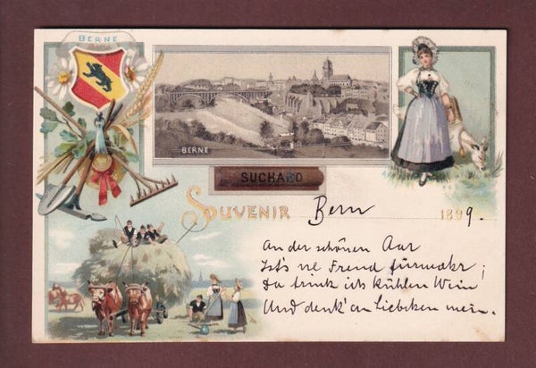 Souvenir de BERNE - 1899 Suchard