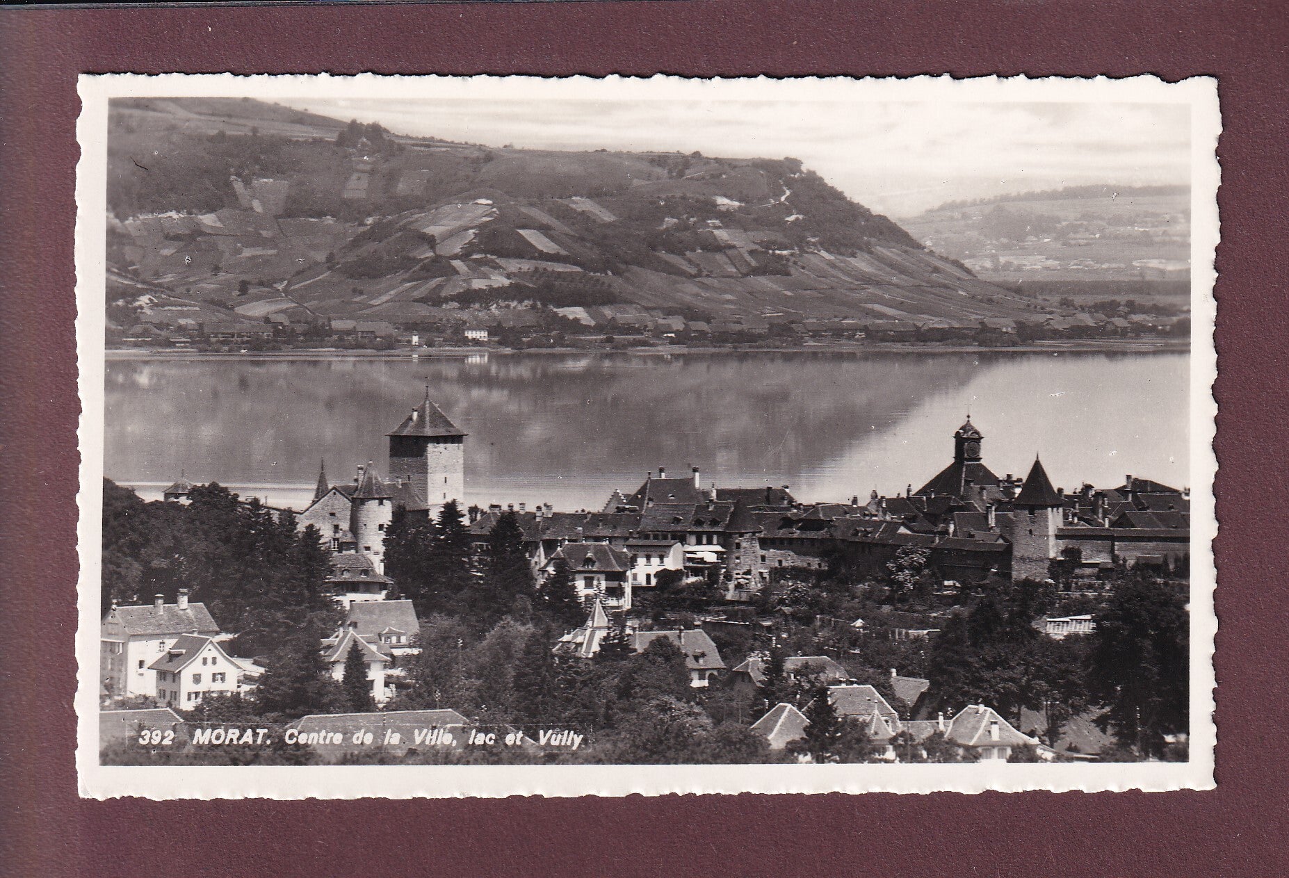 MORAT avec lac et Vully