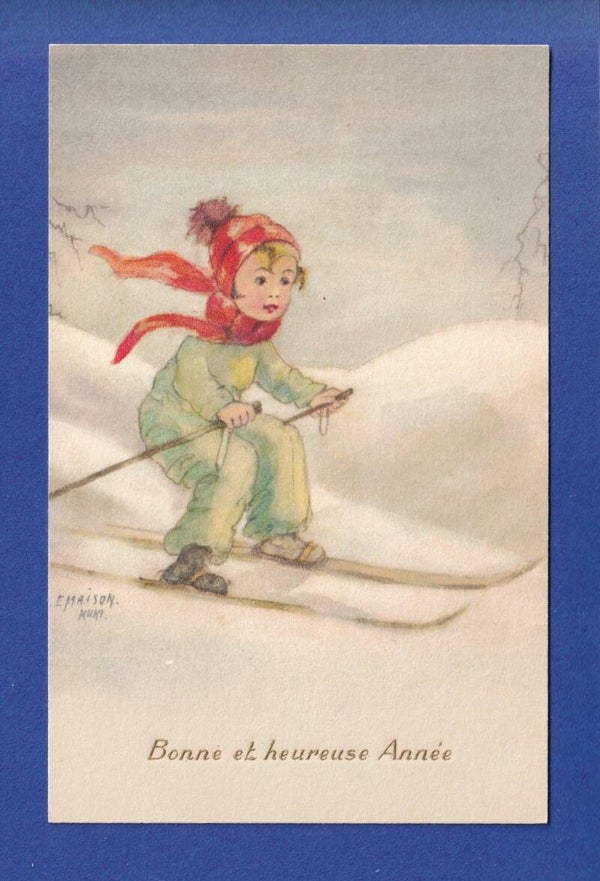 NOUVEL AN - Enfant - par E. Maison