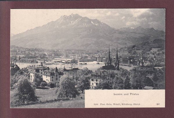 LUZERN - Pilatus - Bahnhof