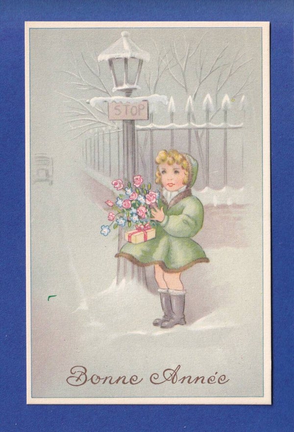 NOUVEL AN - Enfant - Fleurs
