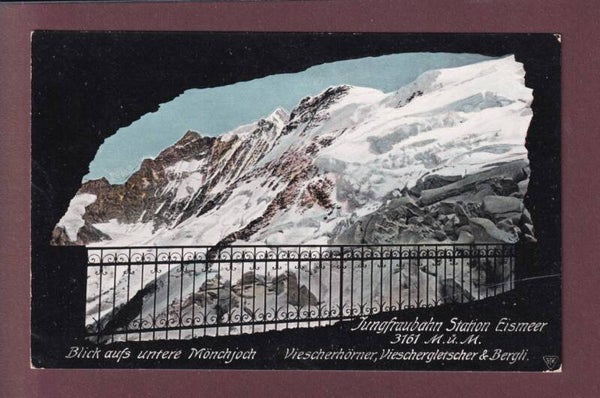 JUNGFRAUBAHN - Station Eismeer