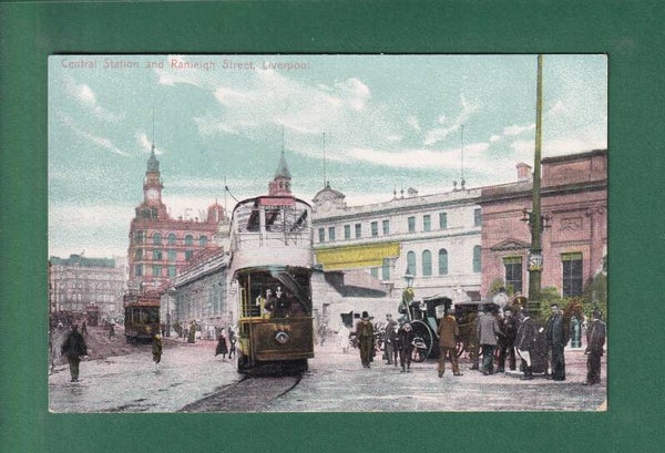 LIVERPOOL - Central Station and Ranleigh Street - Tram