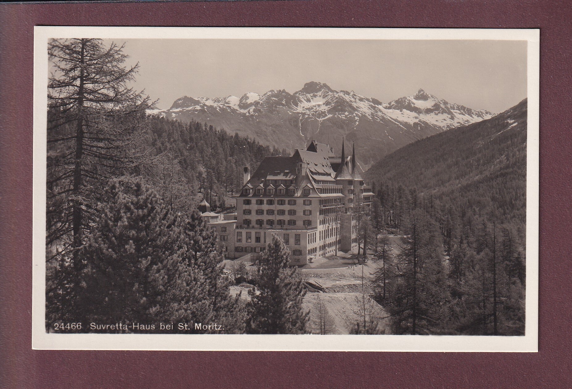 ST. MORITZ - Suvretta-Haus