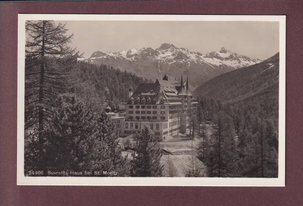 ST. MORITZ - Suvretta-Haus