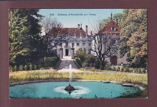 Château d'HAUTEVILLE sur Vevey