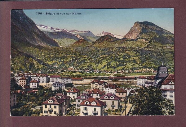BRIGUE - Vue sur Naters