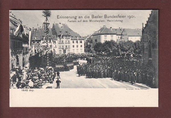 BASEL - Bundesfeier 1901