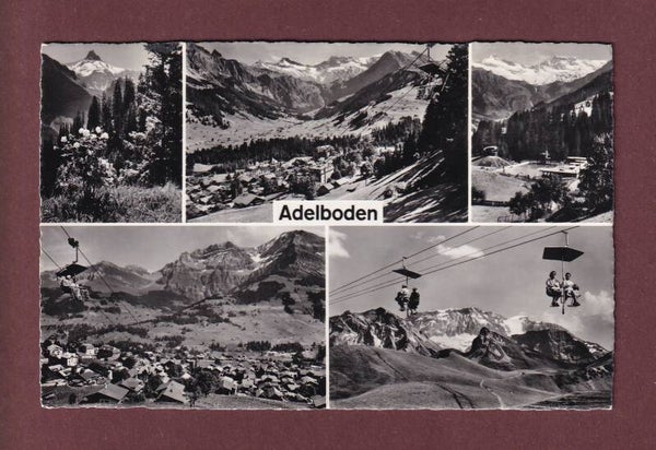 ADELBODEN - 5 Bilder - 1962