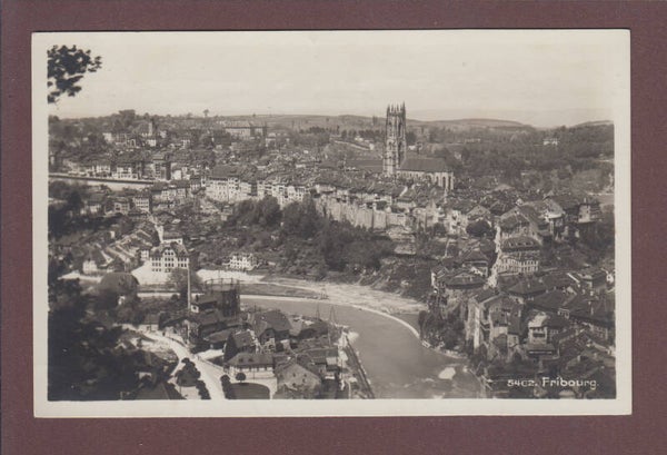 FRIBOURG - Vieille ville - Sarine - 1932