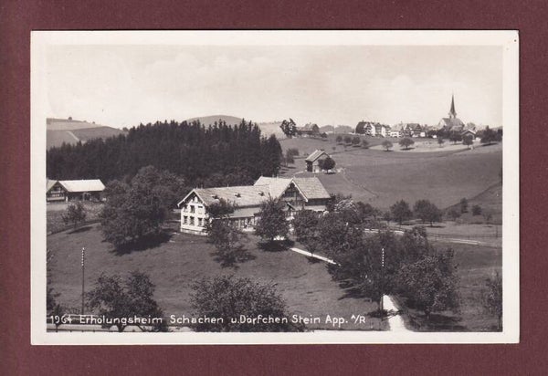 STEIN - Erhölungsheim Schachen - 1937