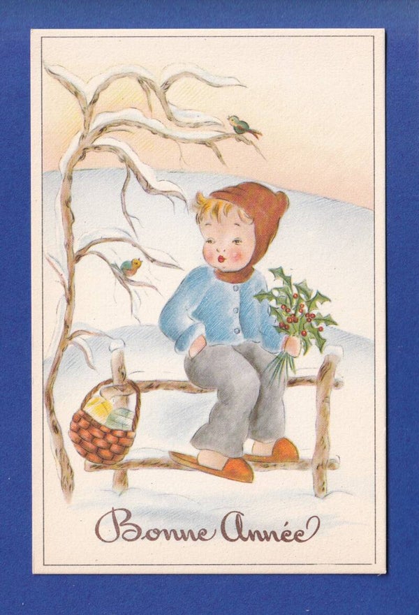 NOUVEL AN - Enfant - Houx