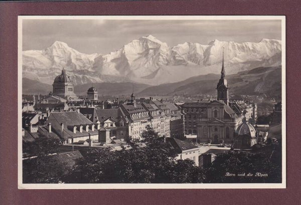 BERN und die Alpen - 1933