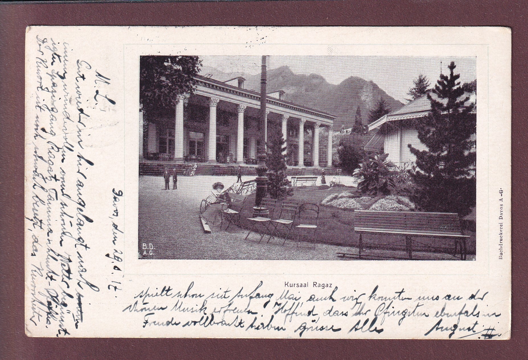 RAGAZ - Kursaal - 1917 // Eckbug //