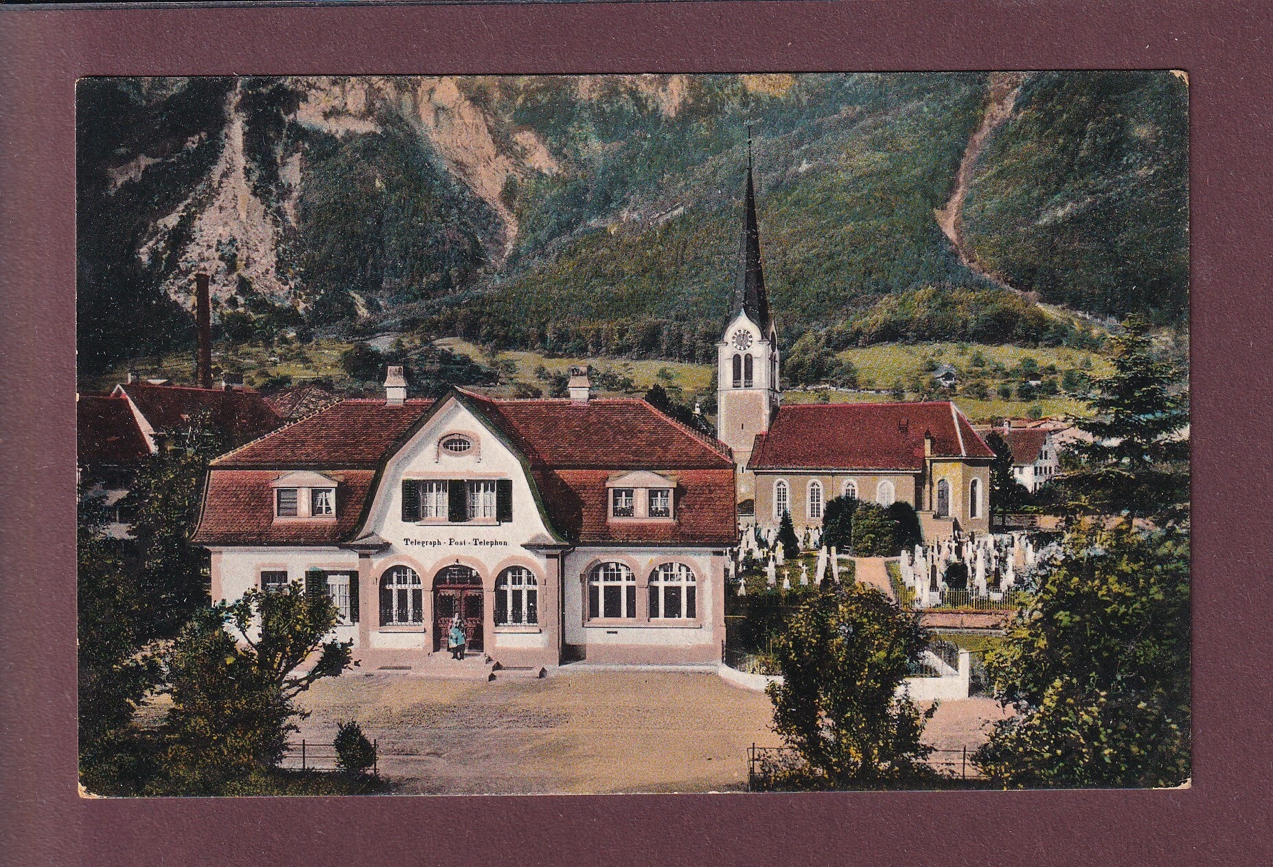 ENNENDA - Post - Kirche - 1917