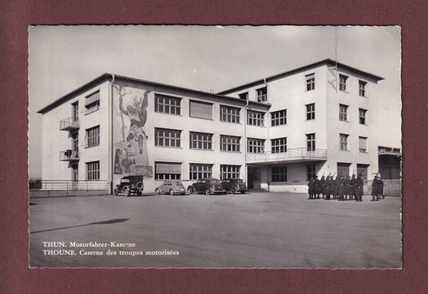 THUN - Motofahrer-Kaserne - 1967 Feldpost