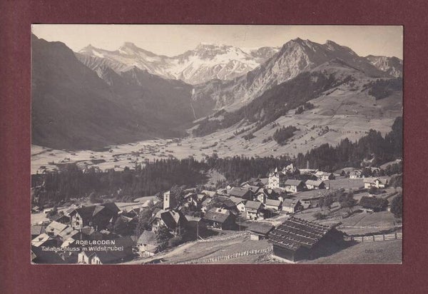 ADELBODEN - Talabschluss - Wildstrubel - 1918