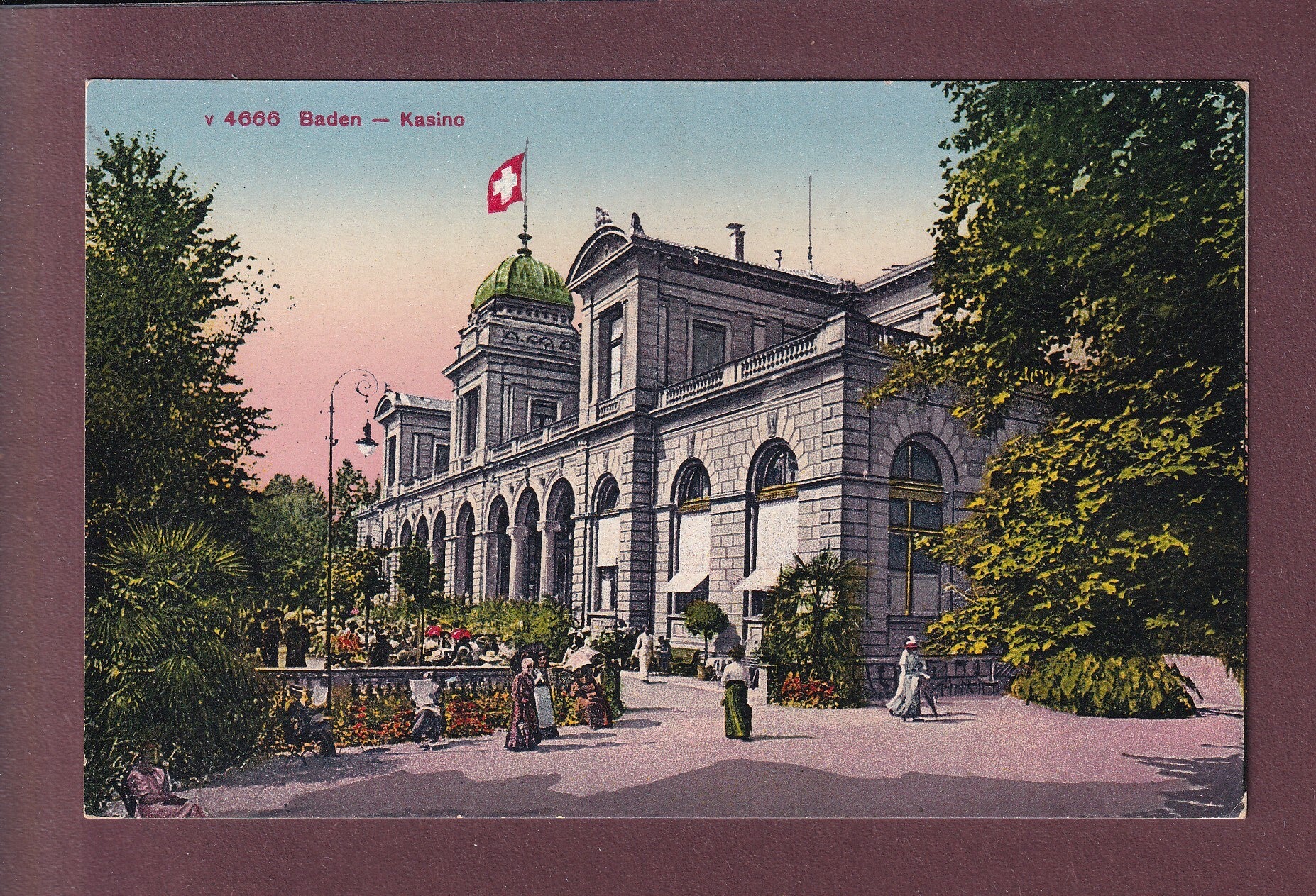 BADEN - Kasino - 1922