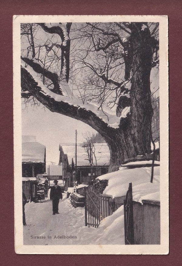 Strasse in ADELBODEN - 1912