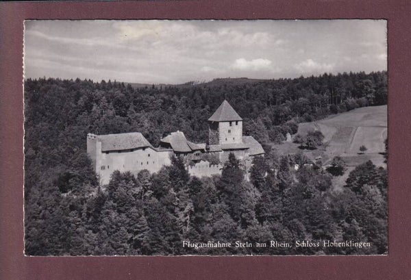 Stein am Rhein - SCHLOSS HOHENKLINGEN - Flugaufnahme - 1963