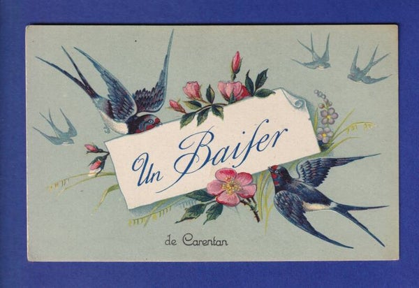 OISEAU - Hirondelles - Un baiser de Carentan