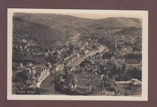 BADEN - Luftaufnahme - 1925