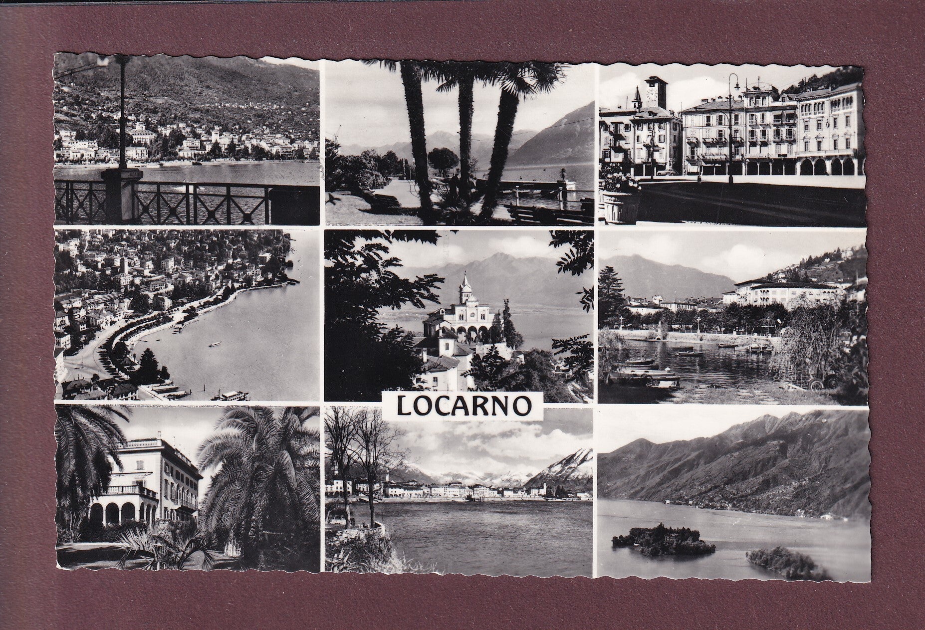 LOCARNO - 9 images - 1956