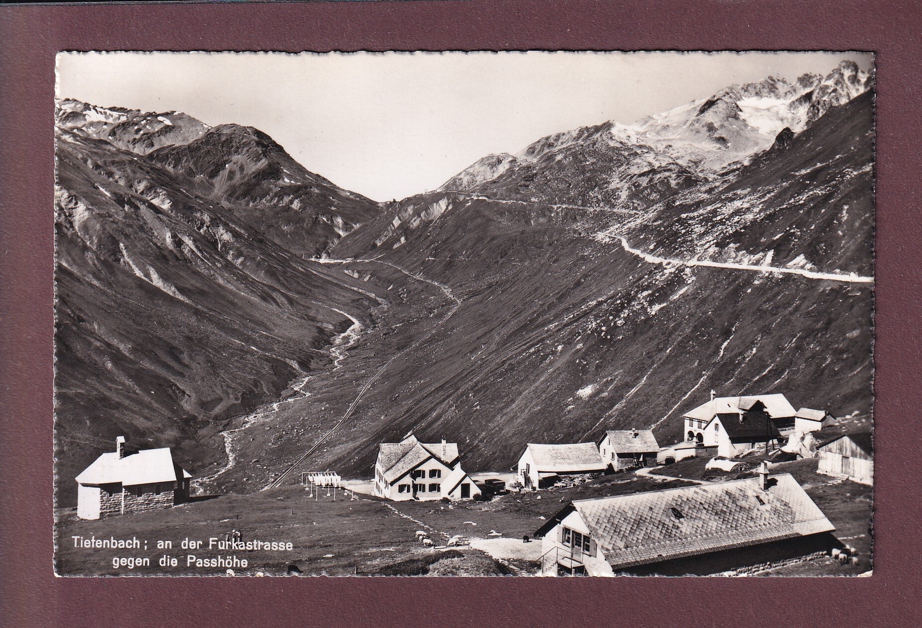 TIEFENBACH an der Furkastrasse - 1954