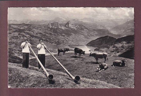 RIGI-KULM - Alphornbläser - 1960