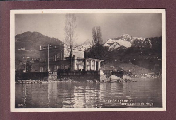 Clarens - Île de SALAGNON - Rochers de Naye - 1911