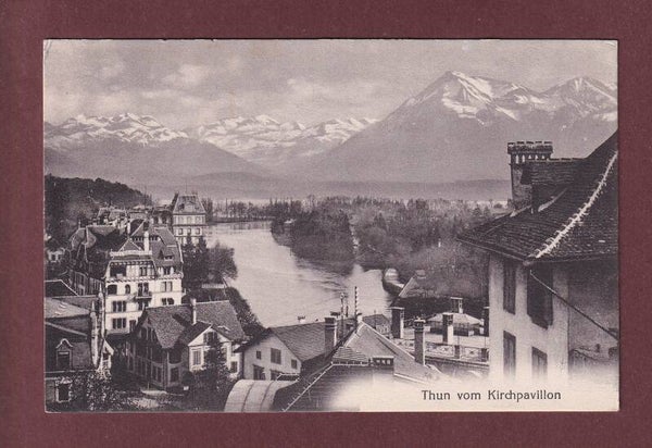 THUN vom Kirchpavillon - 1919