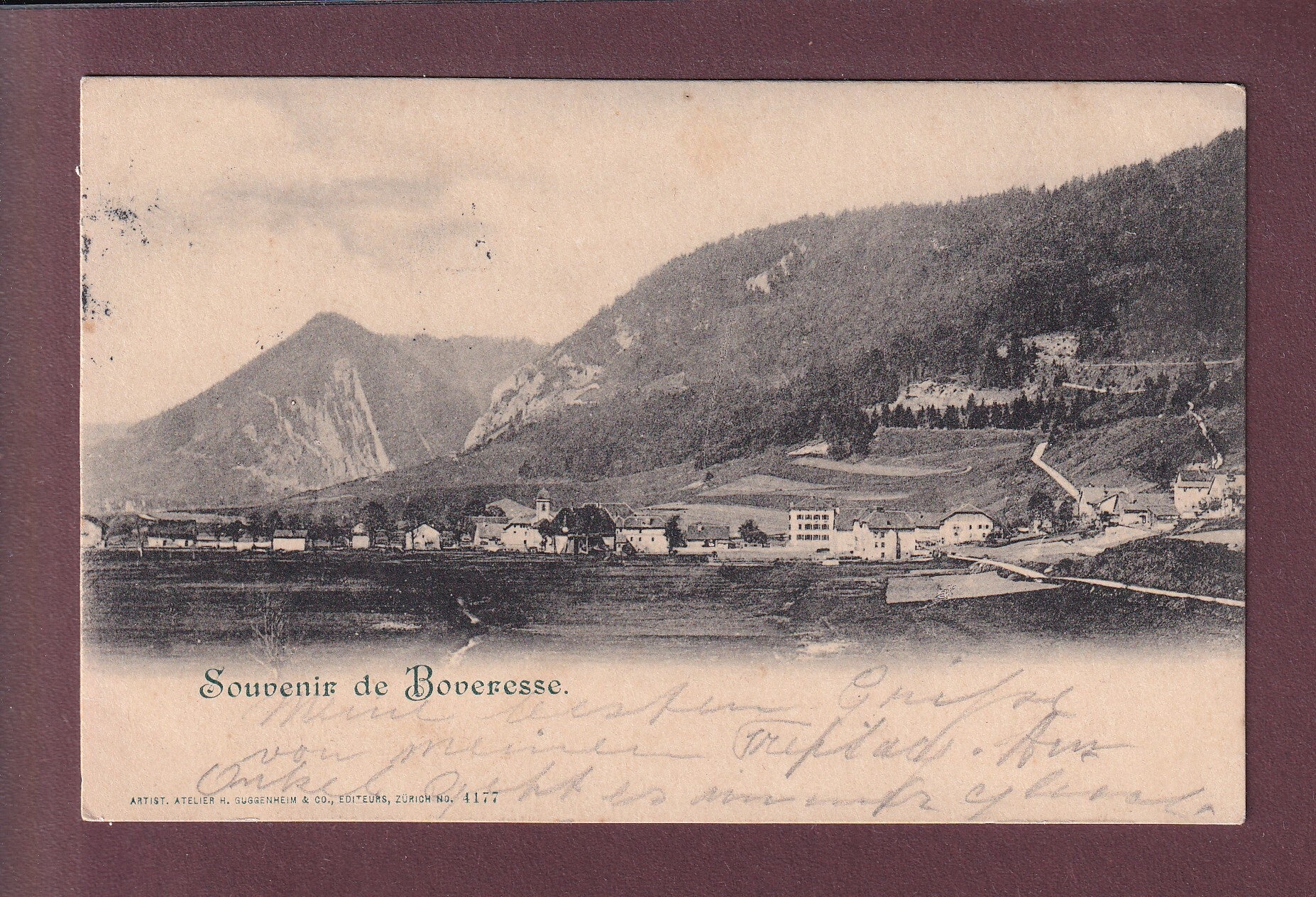 Souvenir de BOVERESSE - 1924