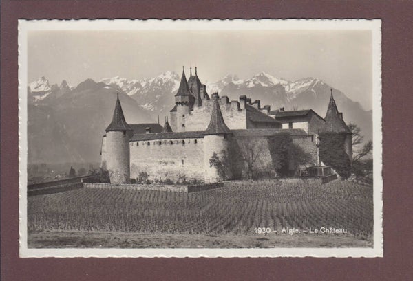 AIGLE - Le Château - 1938