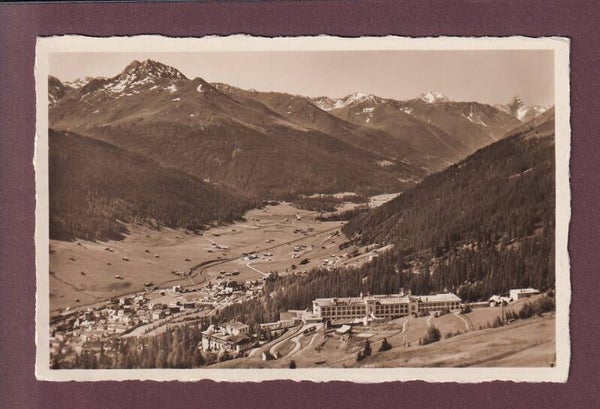 SCHATZALP ob Davos - Restaurant - Sanatorium - 1937