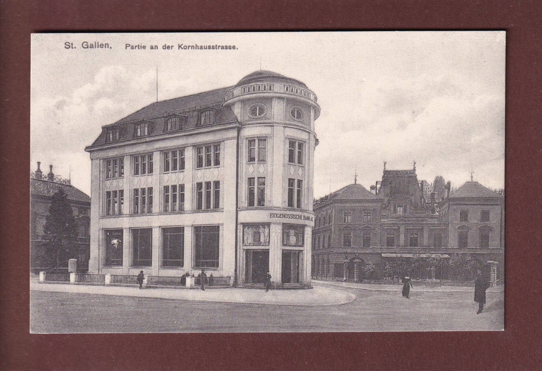 ST. GALLEN - Partie an der Kornhausstrasse