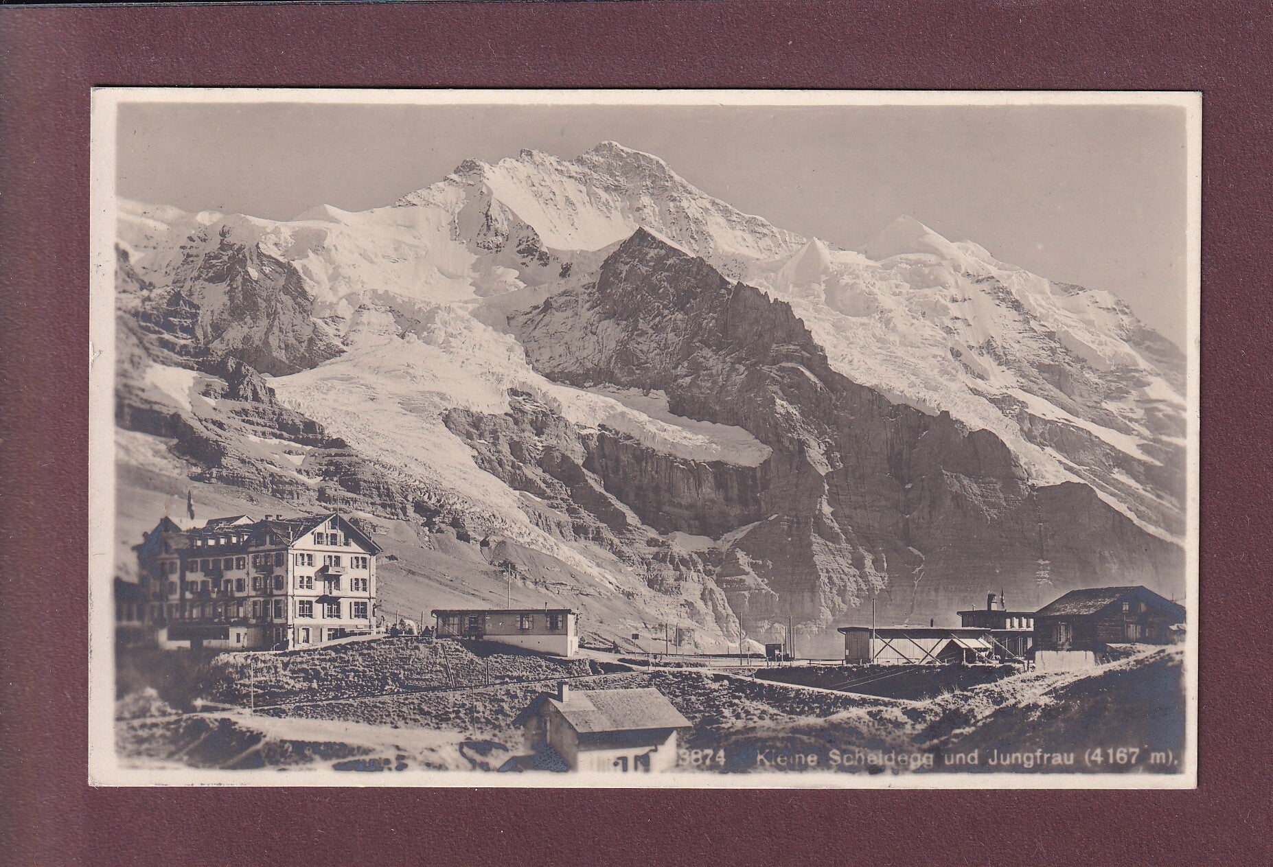 KLEINE SCHEIDEGG - Jungfrau - 1922