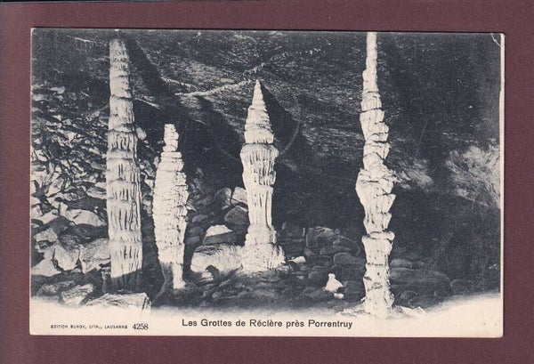 Porrentruy - Grottes de RECLERE - 1906